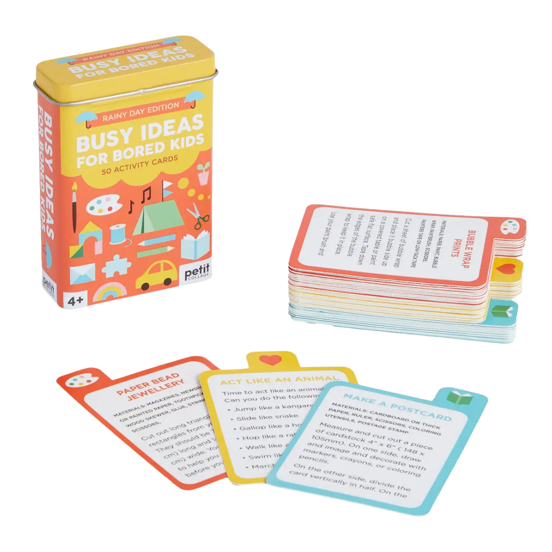 Busy Ideas For Bored Kids: Rainy Day Edition