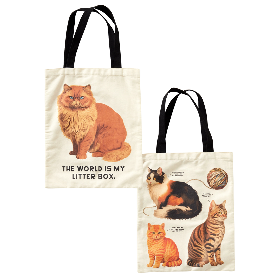 Moody Cats Canvas Tote
