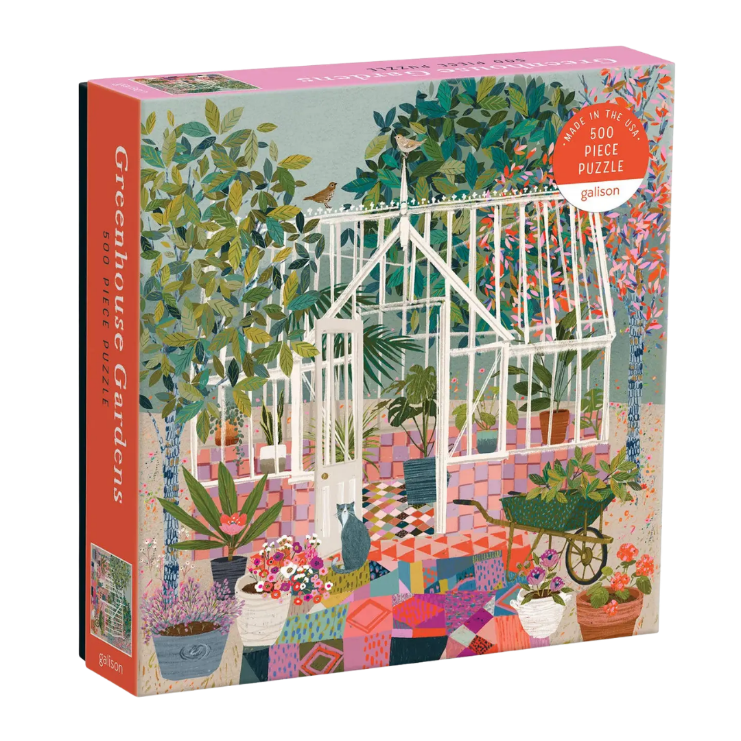 Greenhouse Gardens 500 Piece Puzzle