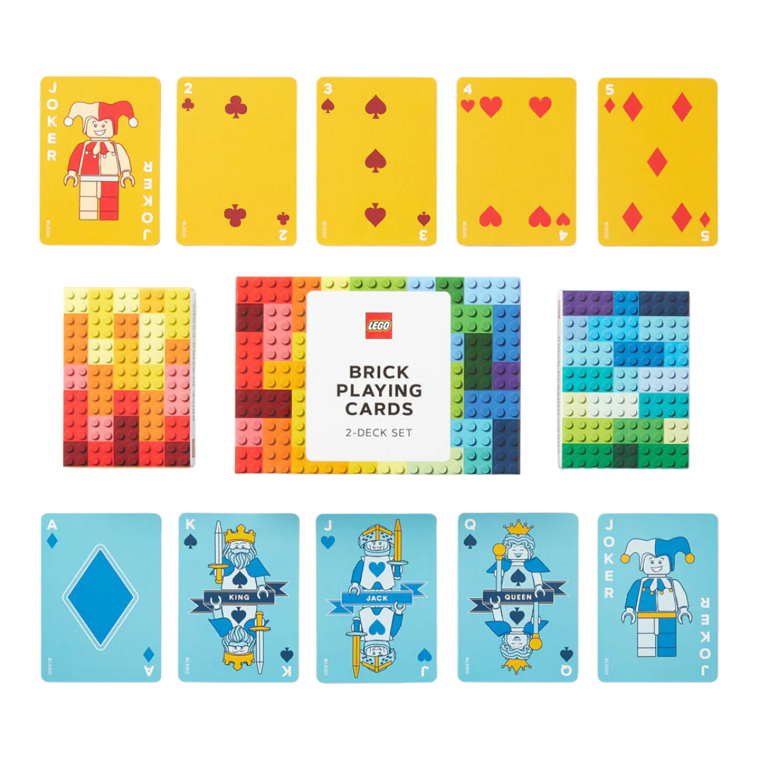 Lego Brick Playing Cards