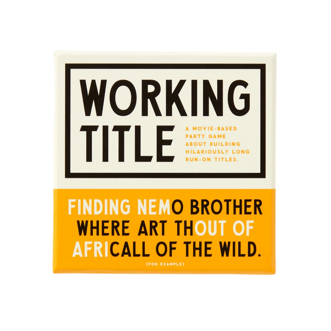 Brass Monkey Working Title Game