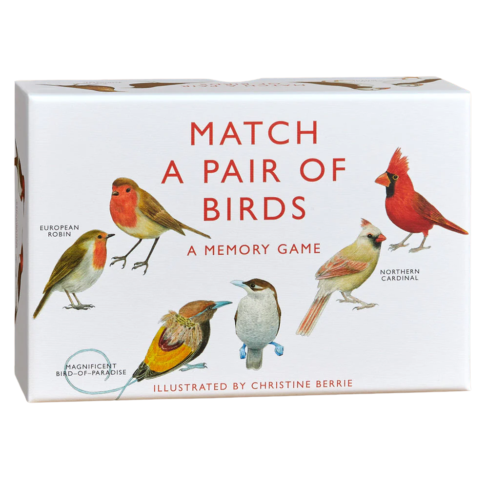 Match A Pair of Birds Memory Game