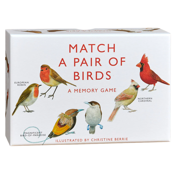 Match A Pair of Birds Memory Game