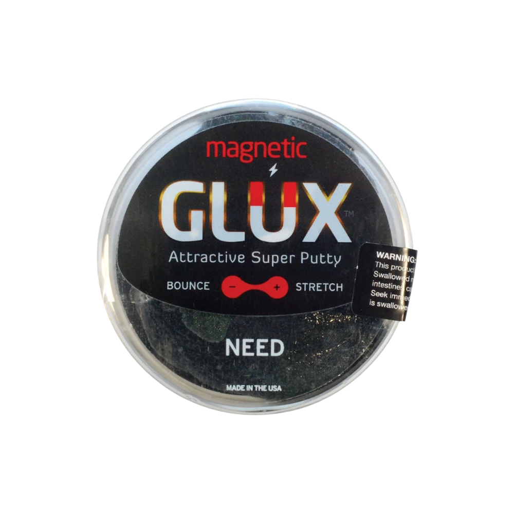 Megaglux Magnetic Collections Silver and Black Super Putty