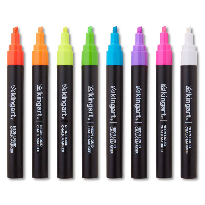 Liquid Chalk Markers 8 Neon Colors