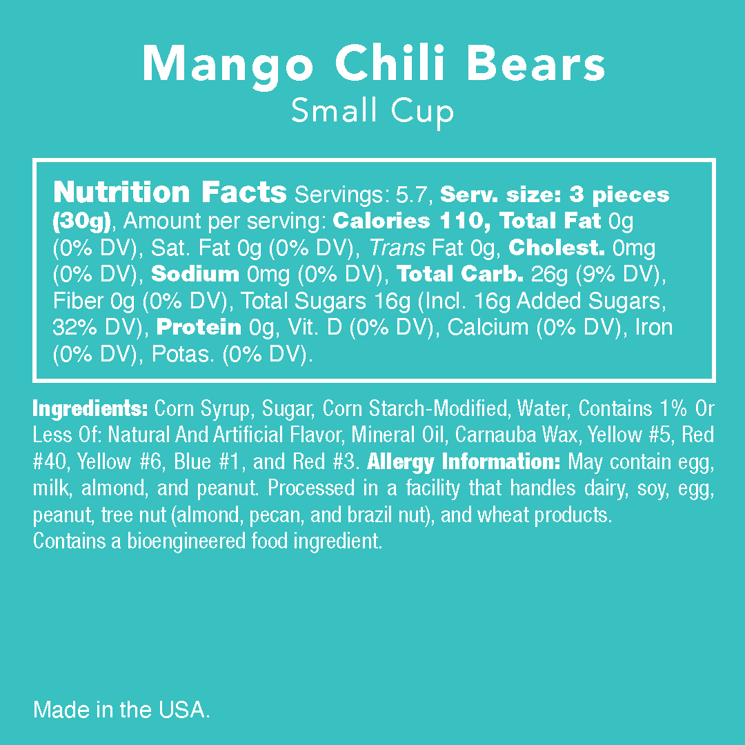 Mango Chili Gummy Bears