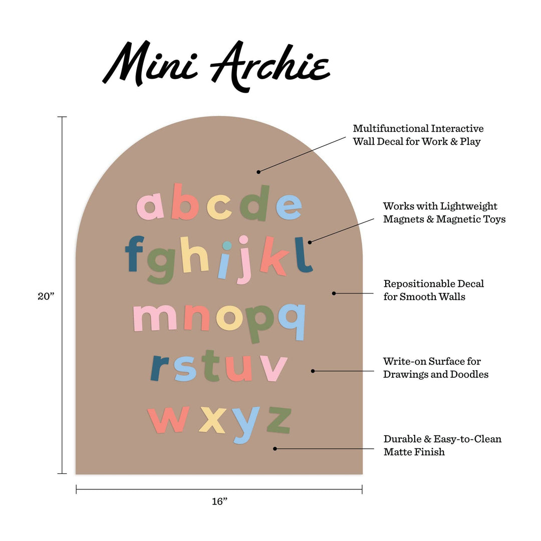 Maple Mini Arch Magnetic Wall Decal