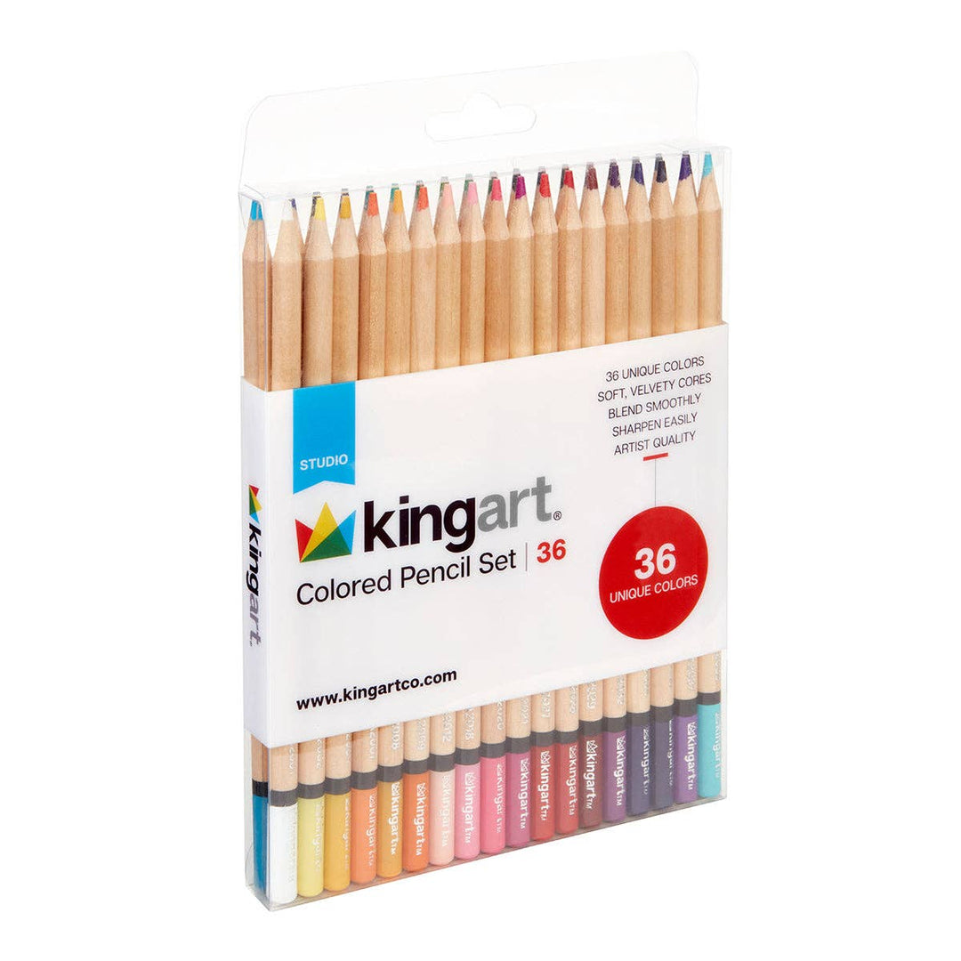 KINGART Colored Pencils — 36 Colors
