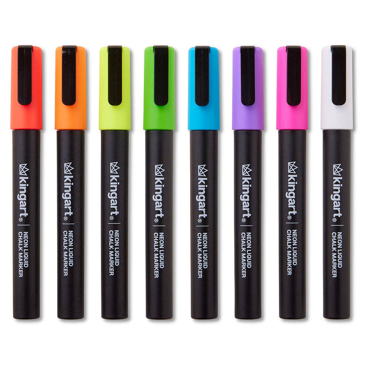 Liquid Chalk Markers 8 Neon Colors