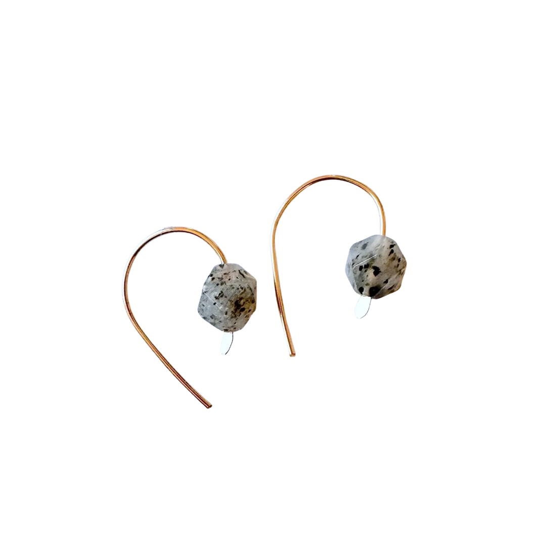 14k Gold Filled Wire Hook Earrings