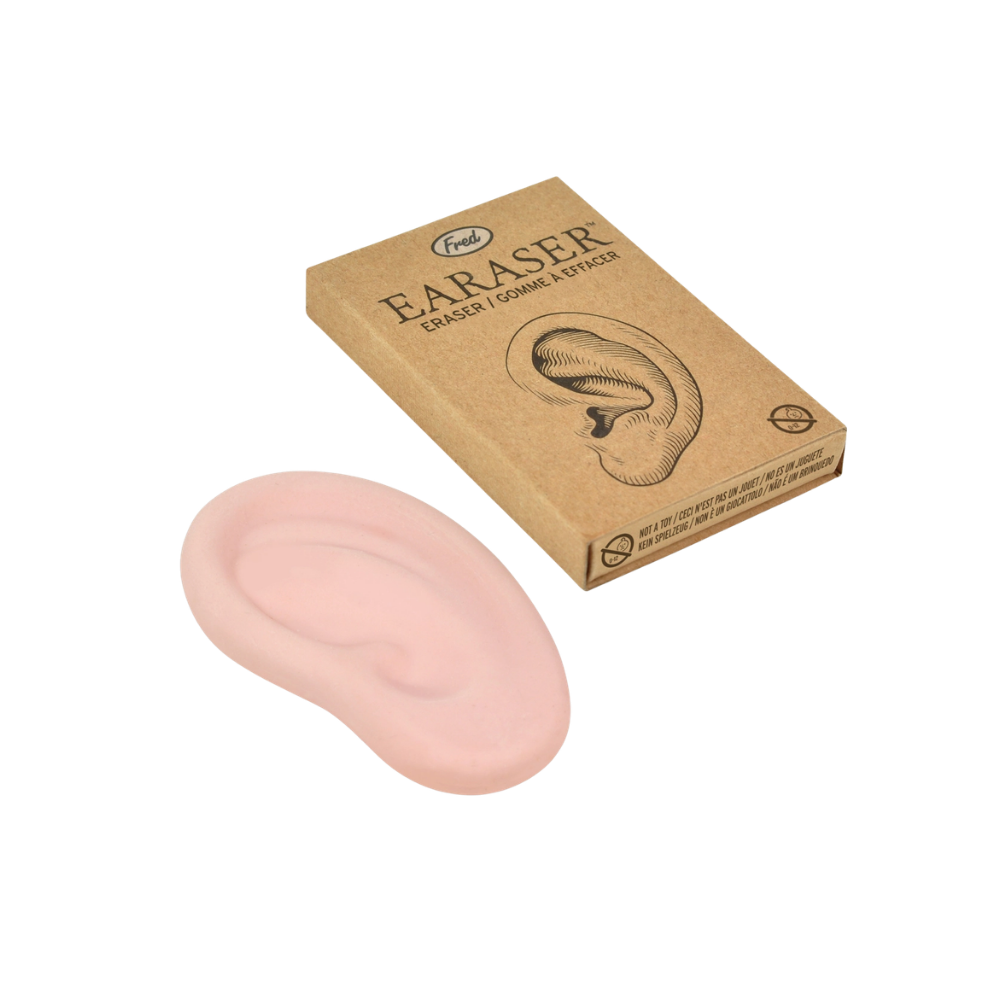 Earaser Ear-Shaped Pencil Eraser