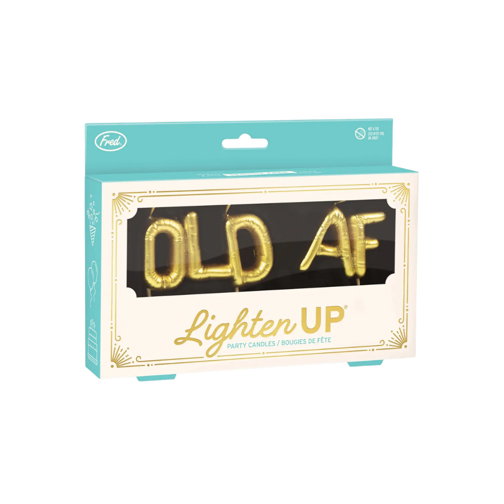 Lighten Up Party Candles - Old Af