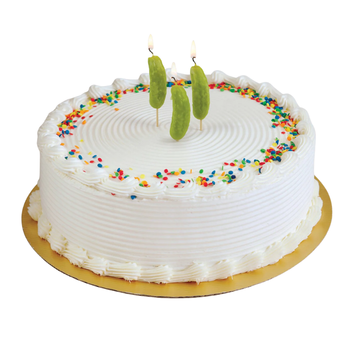 Pickle Party Candles (6ct)