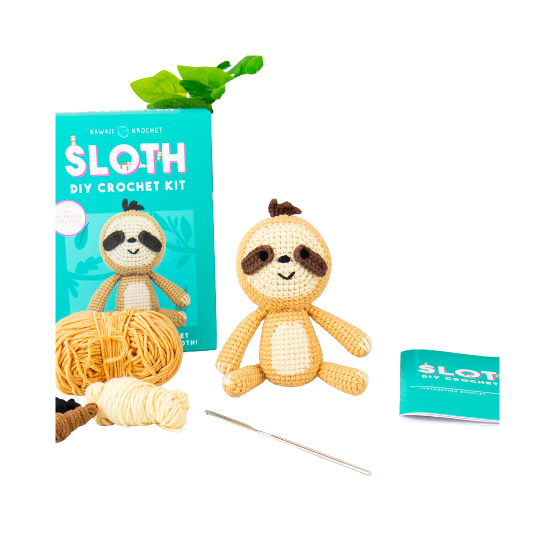 Cute Sloth DIY Crochet Kit