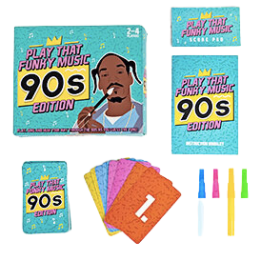 Play That Funky 90s Music Guessing Card Game