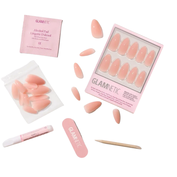 Sheer Pink Press-On Nails