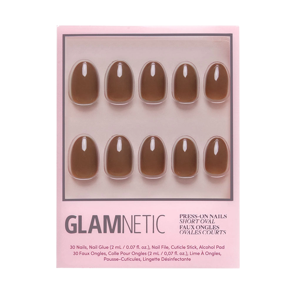 Chocolate Brown Press-On Nails