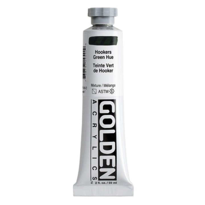 Heavy Body Acrylic 2oz Hookers Green Hue