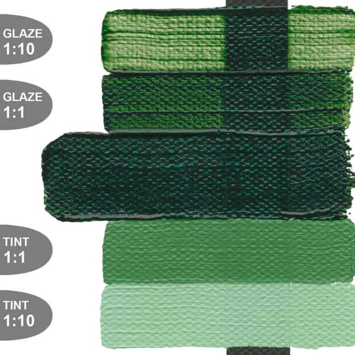 Heavy Body Acrylic 2oz Hookers Green Hue