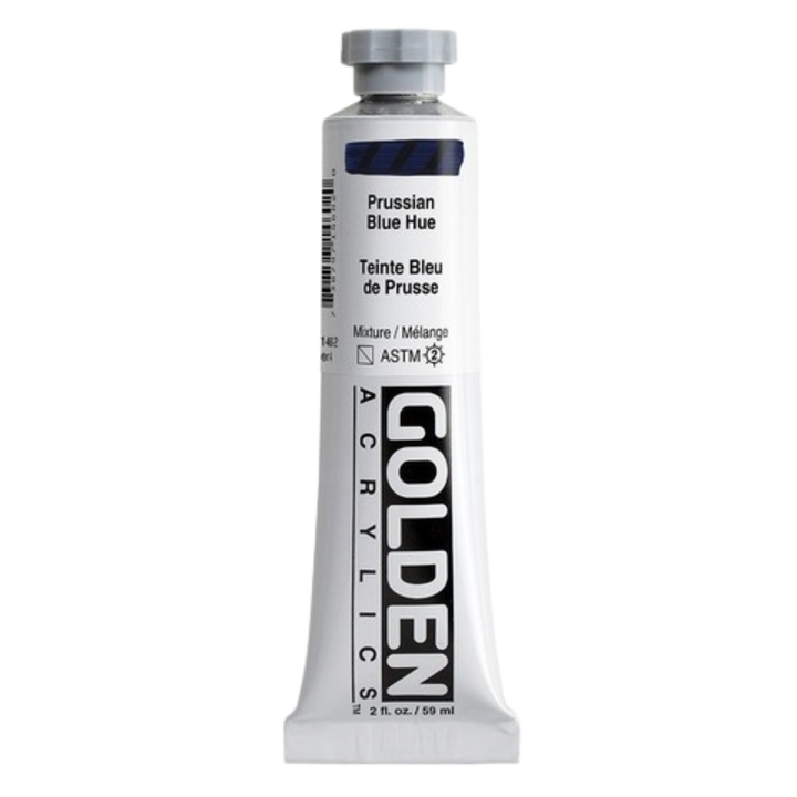 Heavy Body Acrylic 2oz Prussian Blue Hue