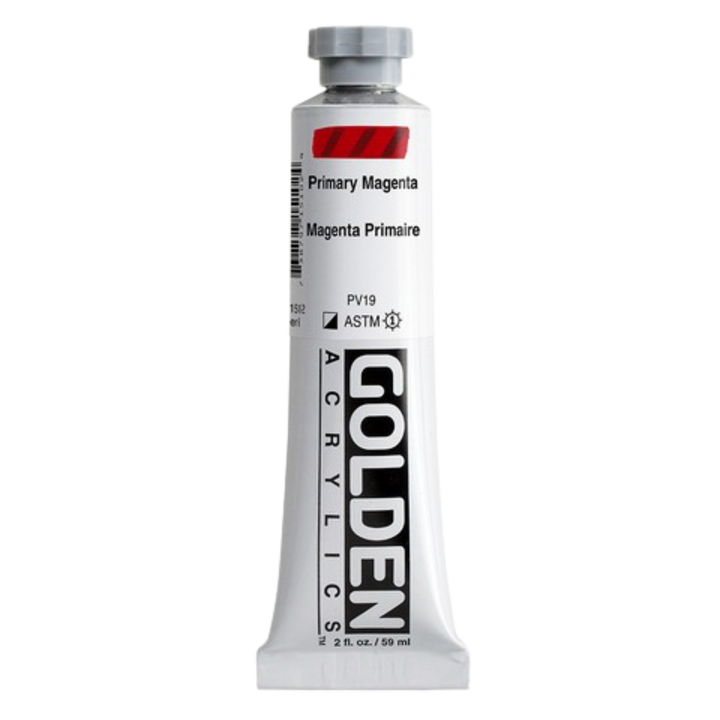 Heavy Body Acrylic 2oz Primary Magenta