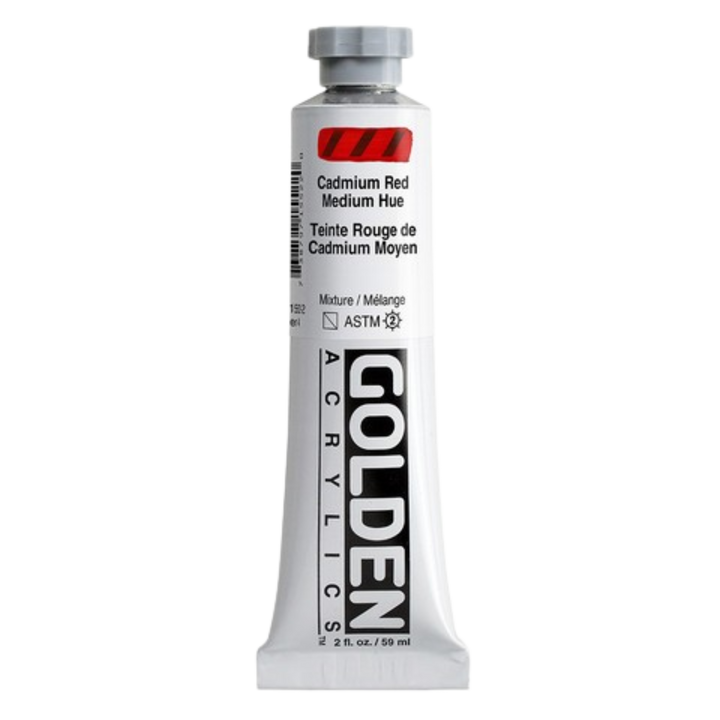 Heavy Body Acrylic 2oz Cadmium Red Medium Hue