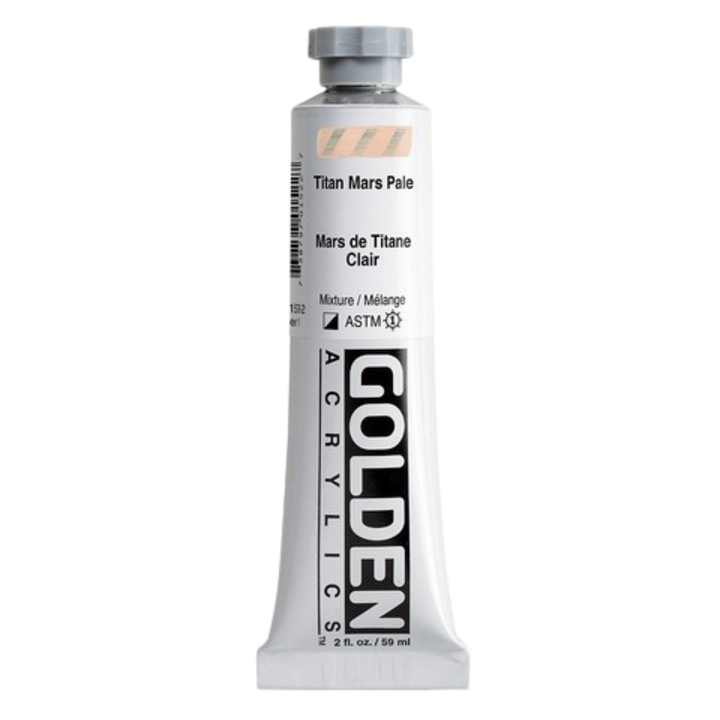 Heavy Body Acrylic 2oz Titan Mars Pale