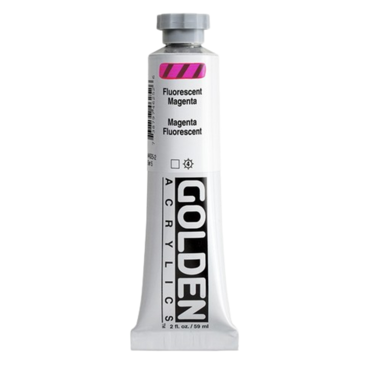 Heavy Body Acrylic 2oz Fluorescent Magenta