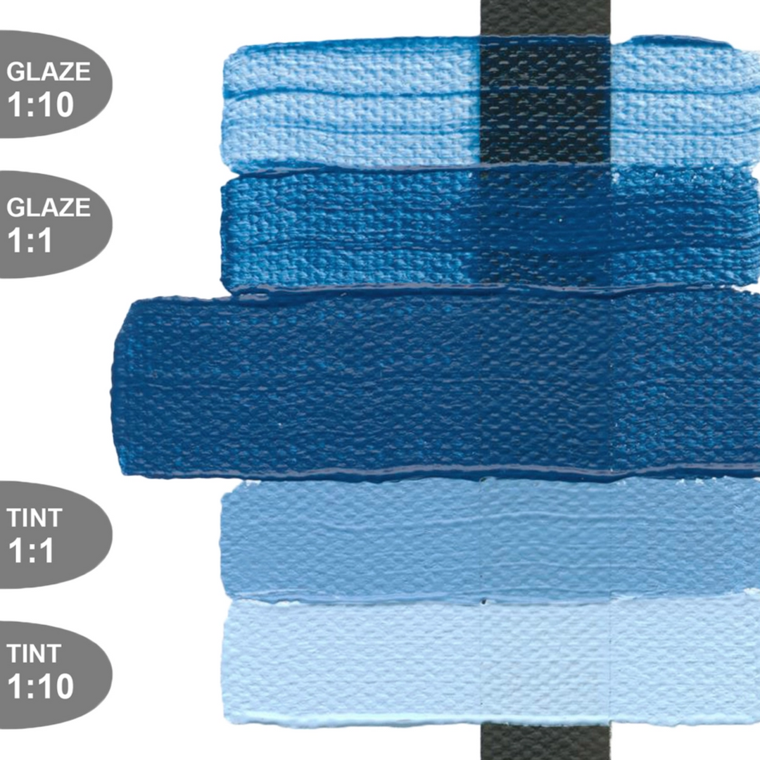 Heavy Body Acrylic 2oz Cerulean Blue Deep