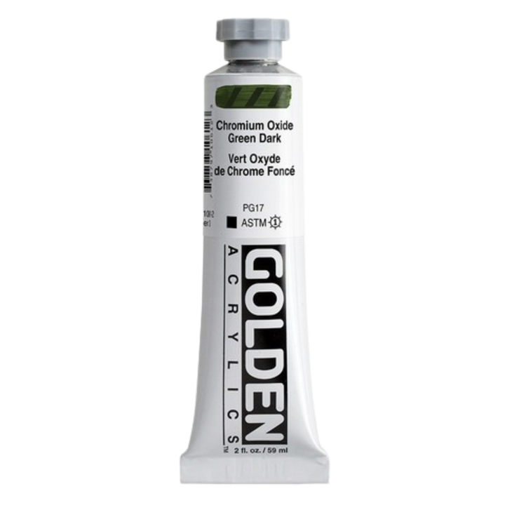 Heavy Body Acrylic 2oz Chromium Oxide Green Dark
