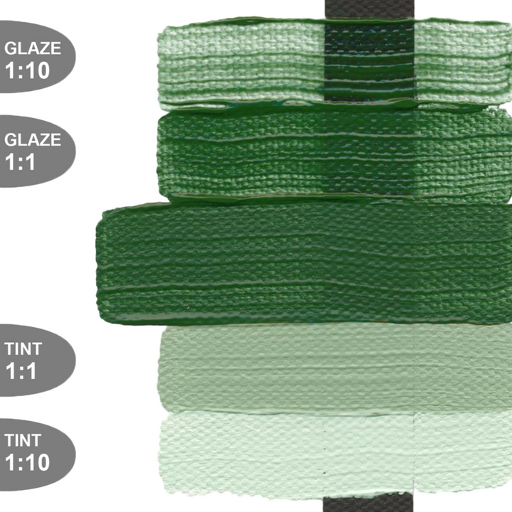 Heavy Body Acrylic 2oz Chromium Oxide Green Dark