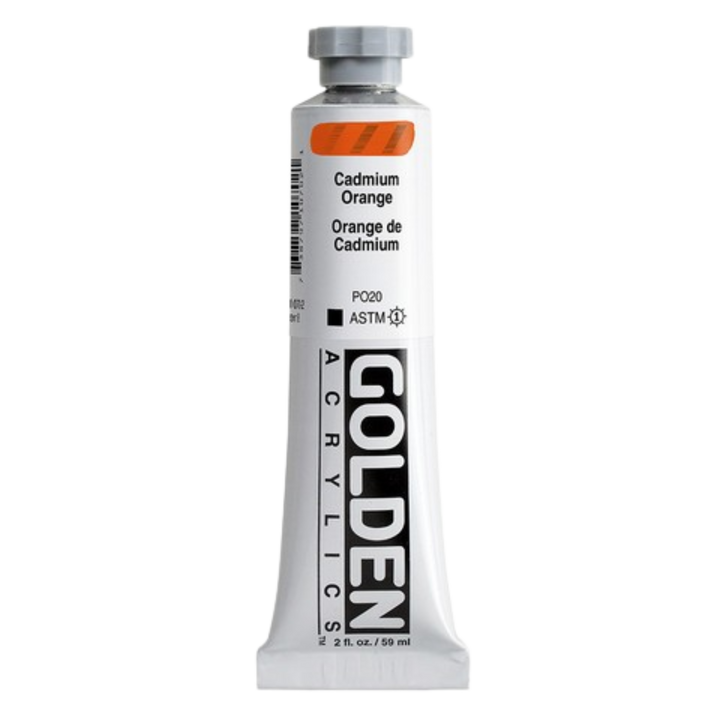 Heavy Body Acrylic 2oz Cadmium Orange