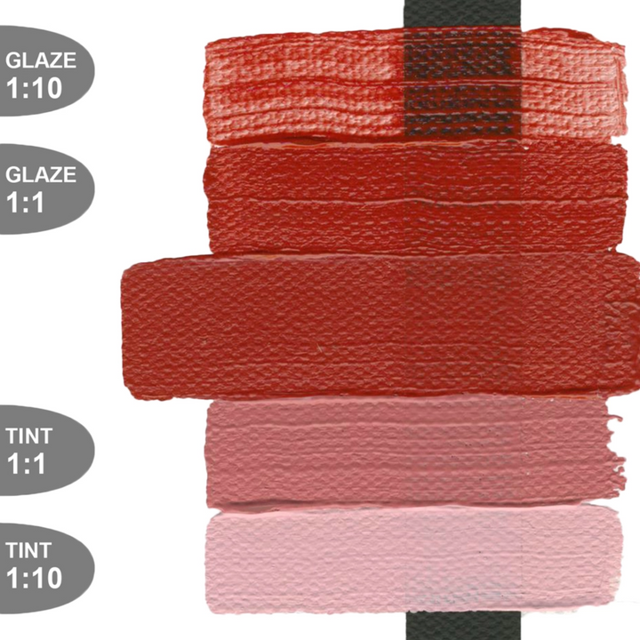 Heavy Body Acrylic 2oz Cadmium Red Dark