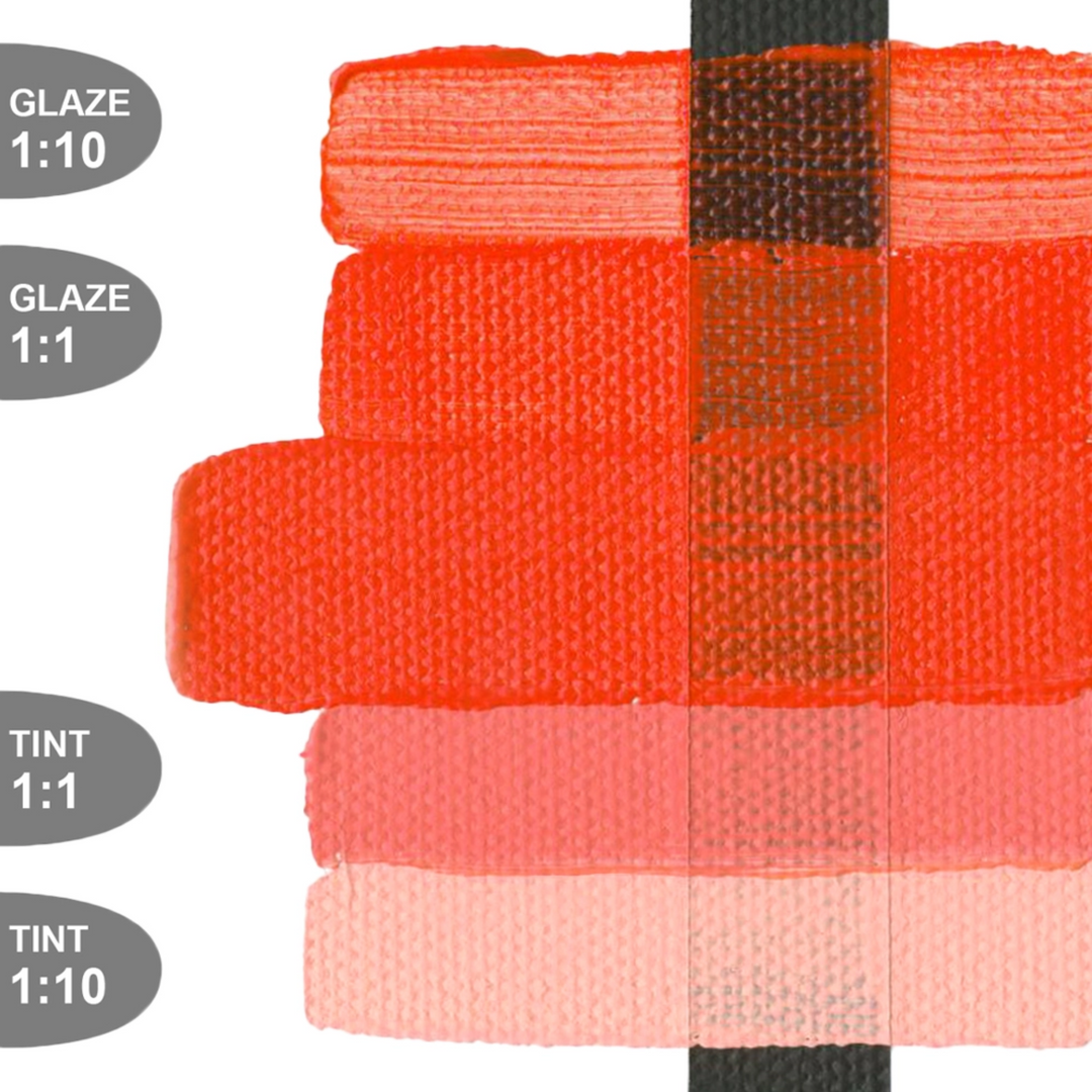 Heavy Body Acrylic 2oz Cadmium Red Light