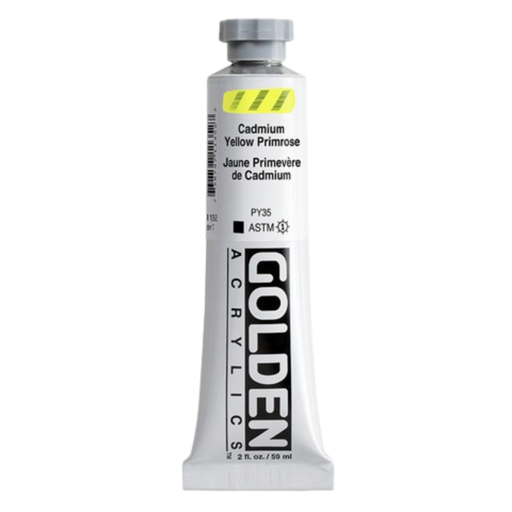 Heavy Body Acrylic 2oz Cadmium Yellow Primrose