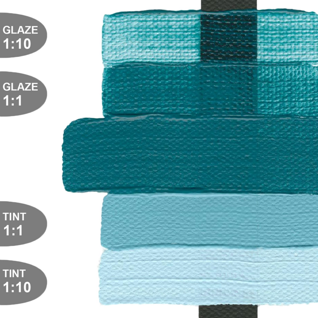 Heavy Body Acrylic 2oz Cobalt Turquoise