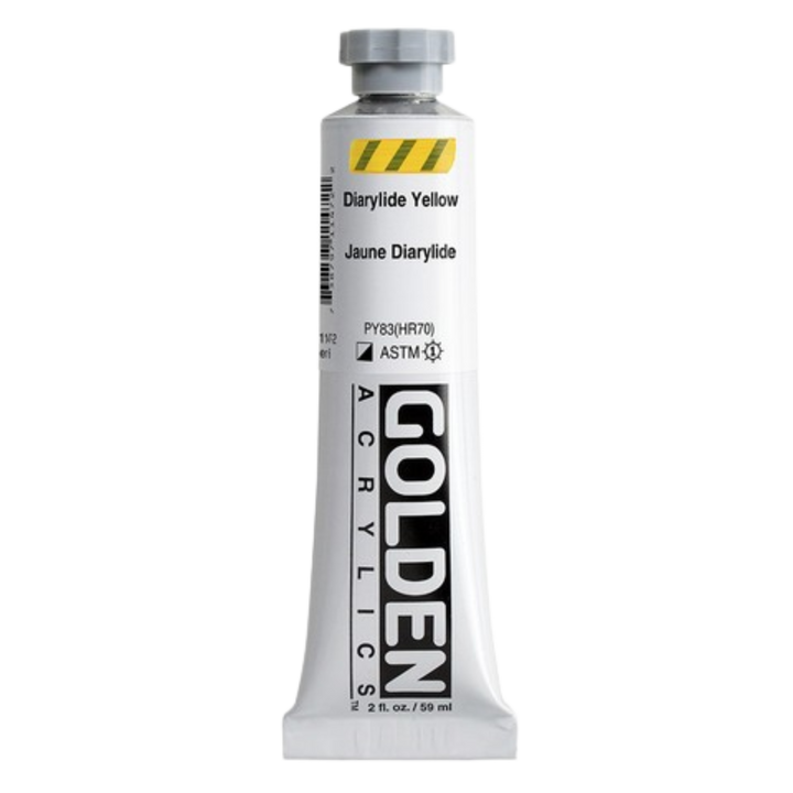 Heavy Body Acrylic 2oz Diarylide Yellow