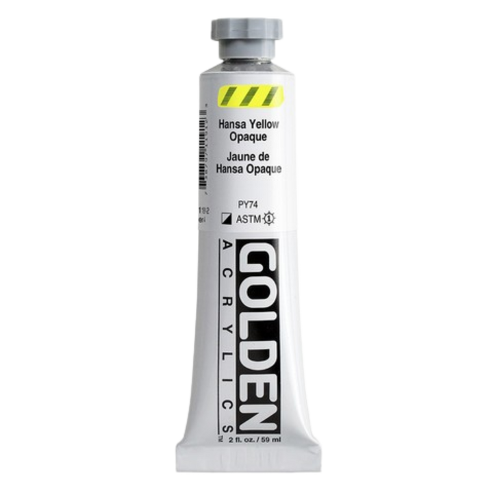 Heavy Body Acrylic 2oz Hansa Yellow Opaque