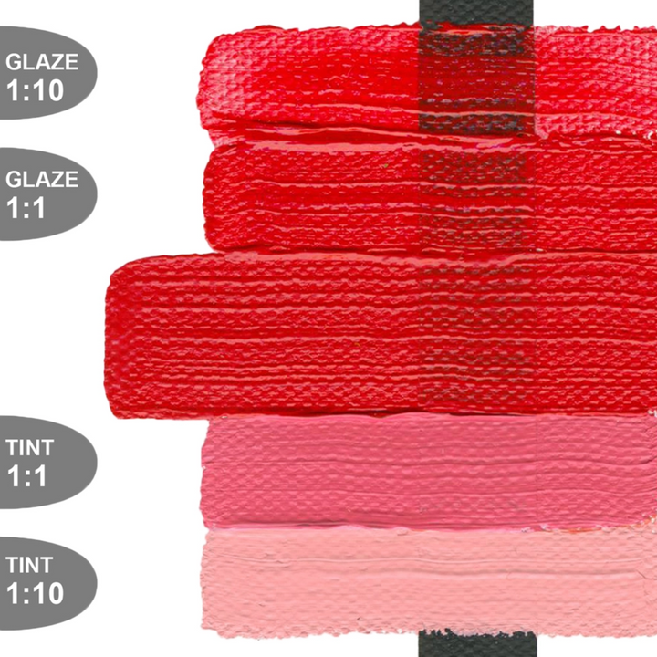 Heavy Body Acrylic 2oz Pyrrole Red