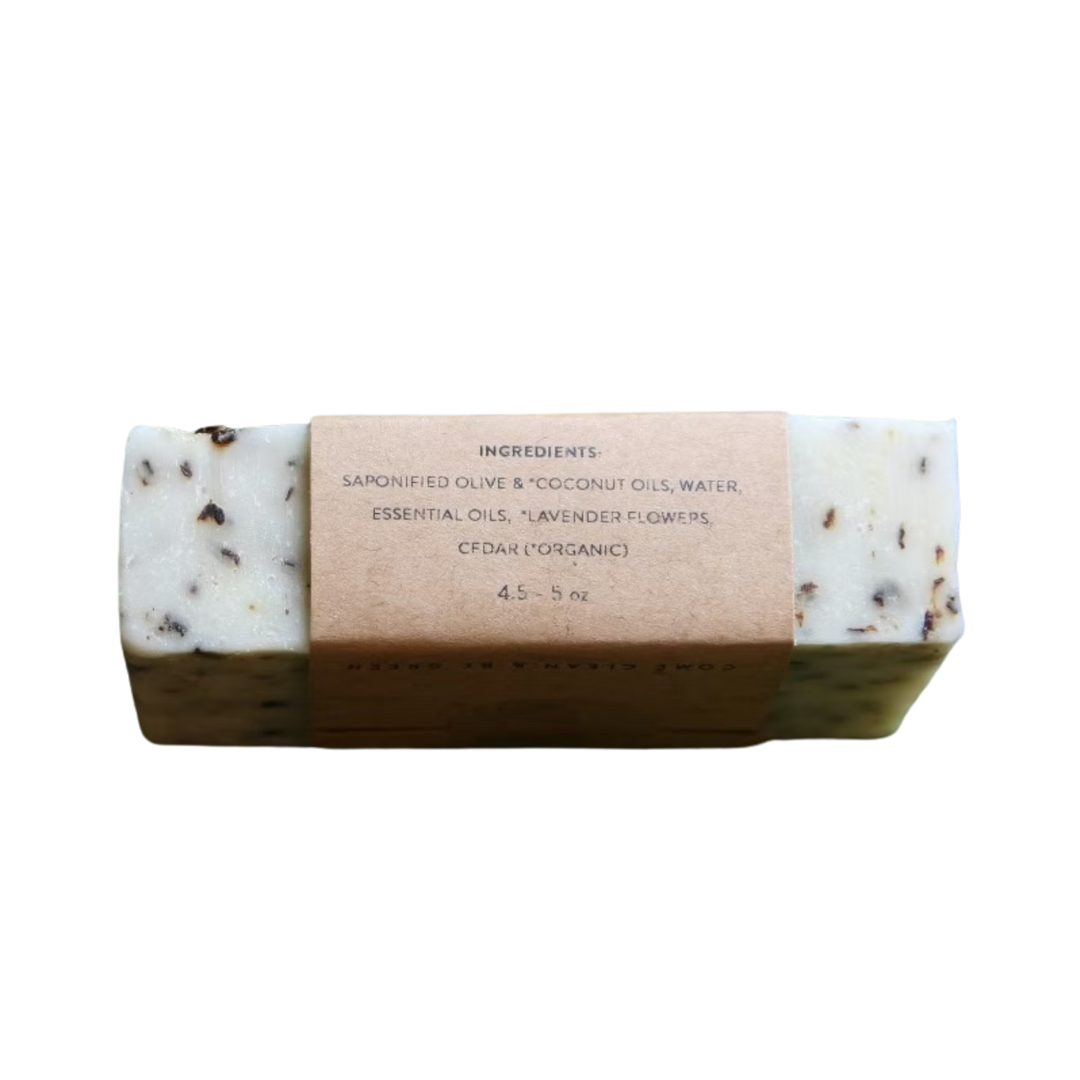 Lavender Cedar Soap