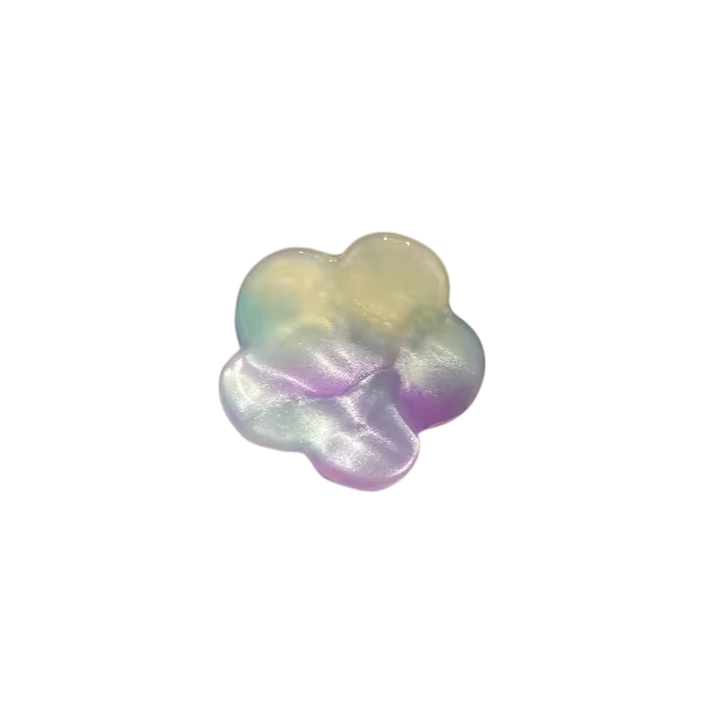 Tiny Flower Power Floral Hair Clip Version 2