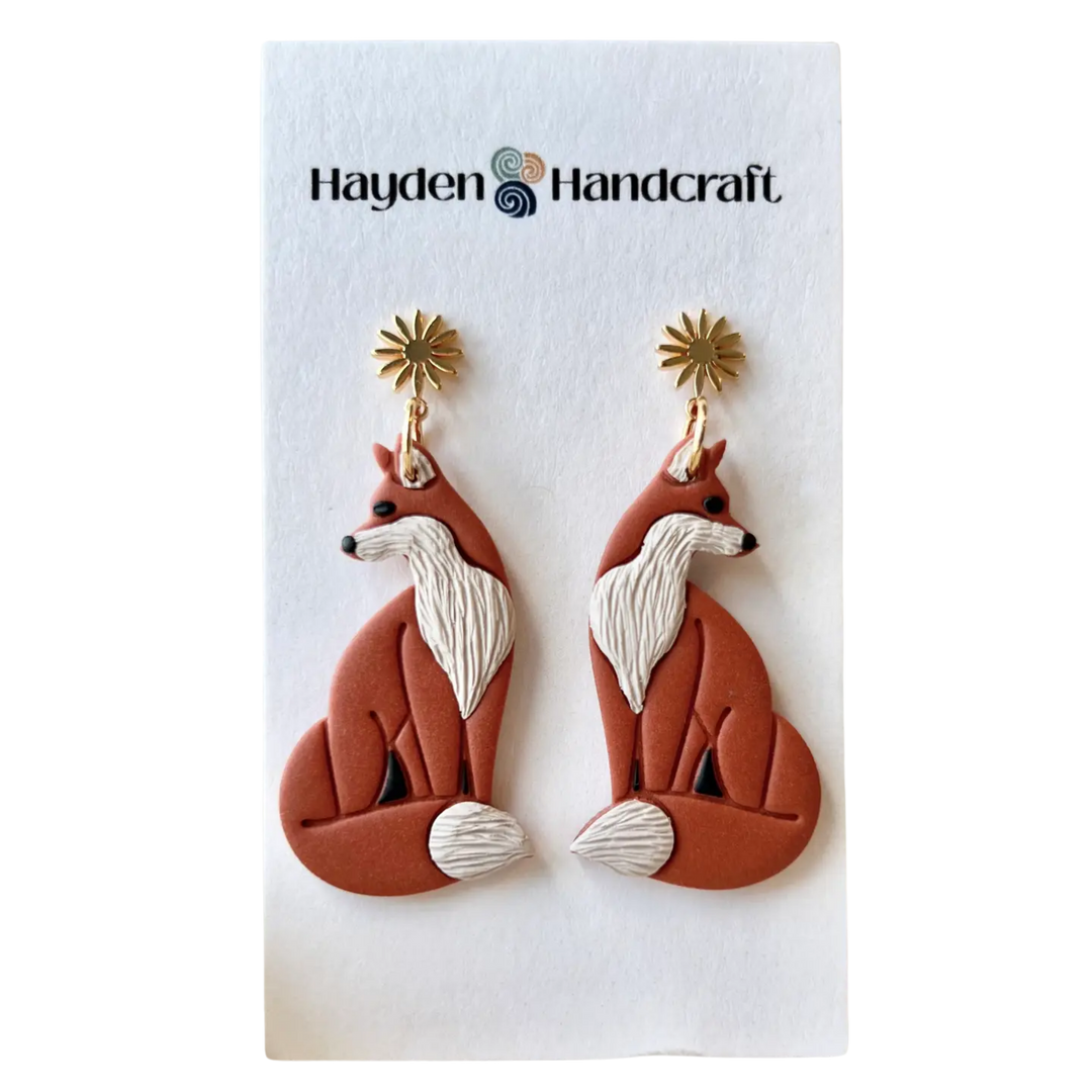 Fox Earrings
