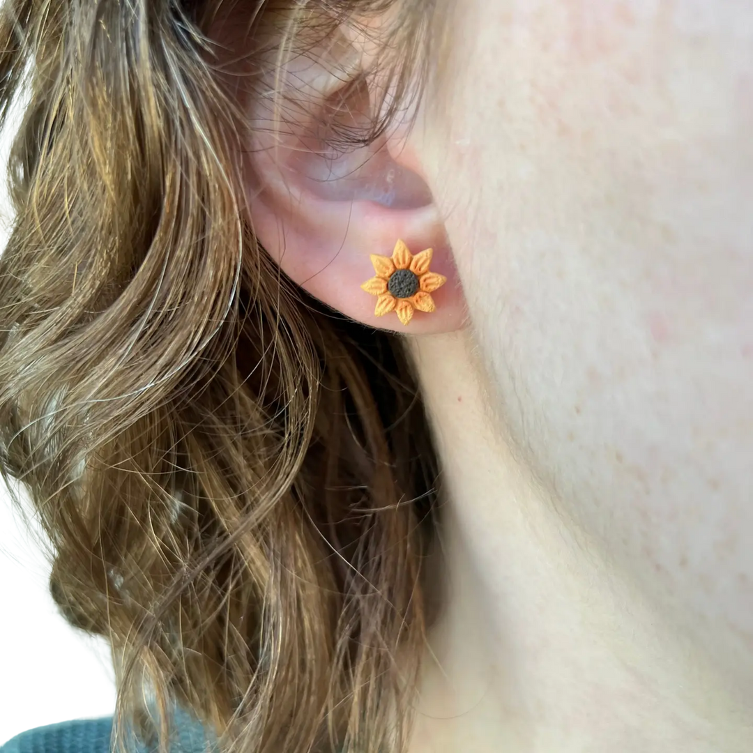 Sunflower Studs