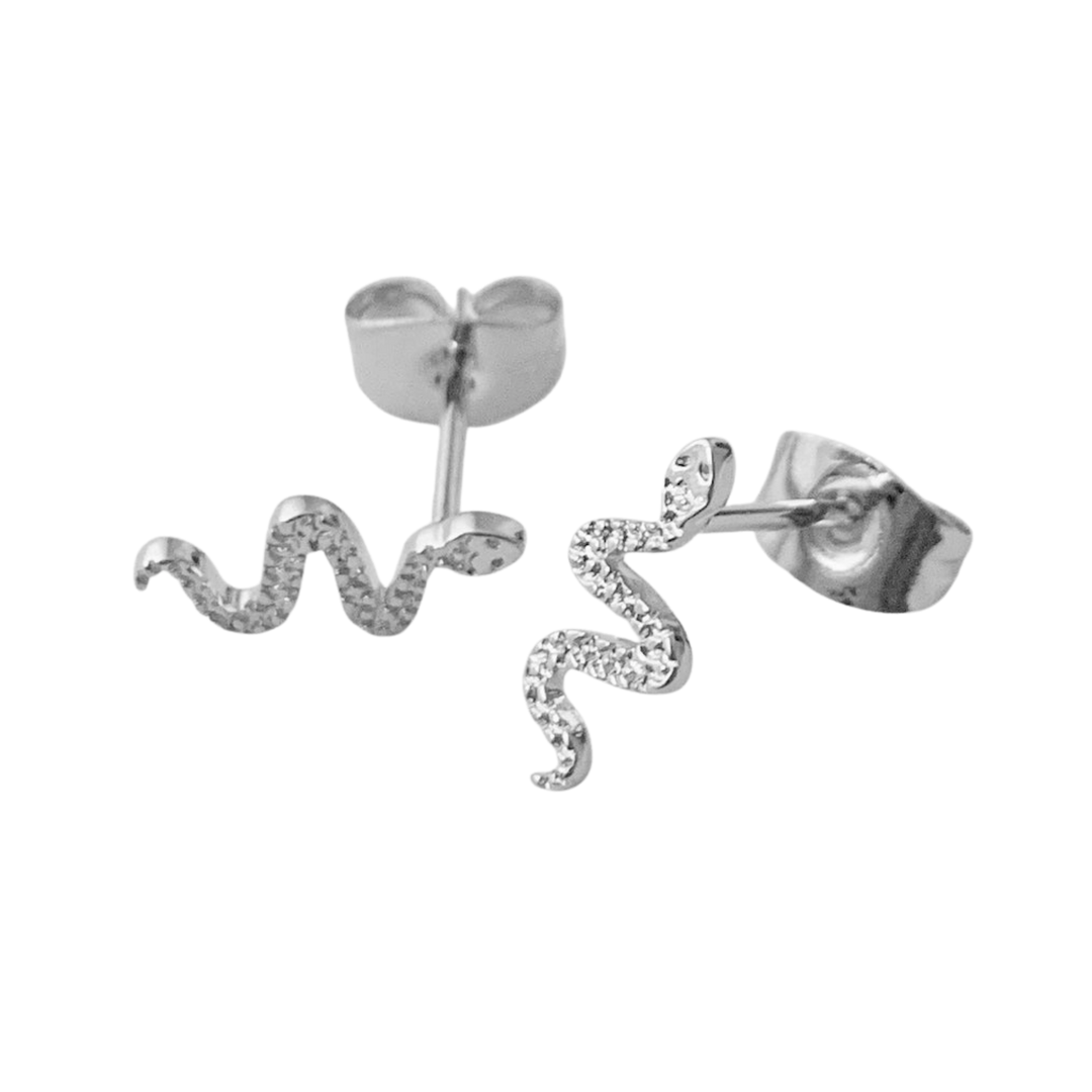 Snake Stud Earrings
