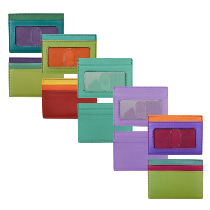 Leather I.D. and Credit Card Holder
