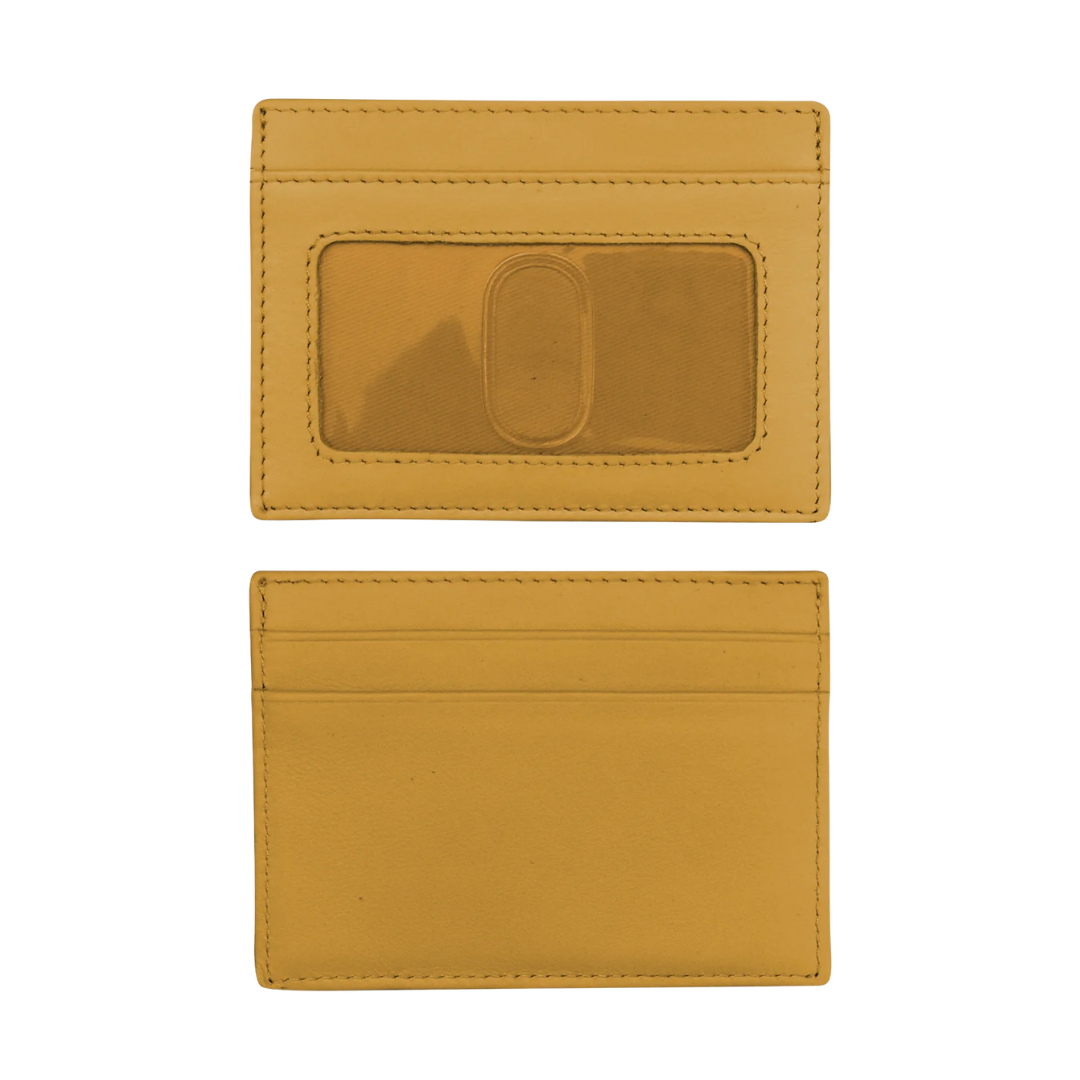 Leather I.D. and Credit Card Holder