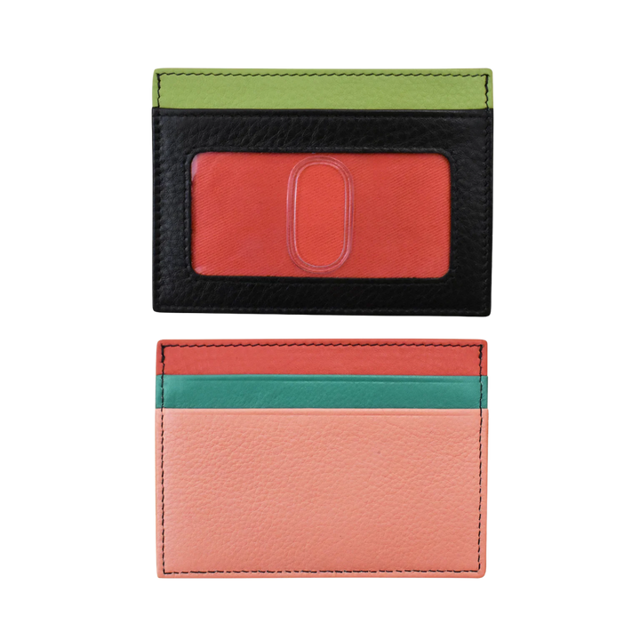 Leather I.D. and Credit Card Holder