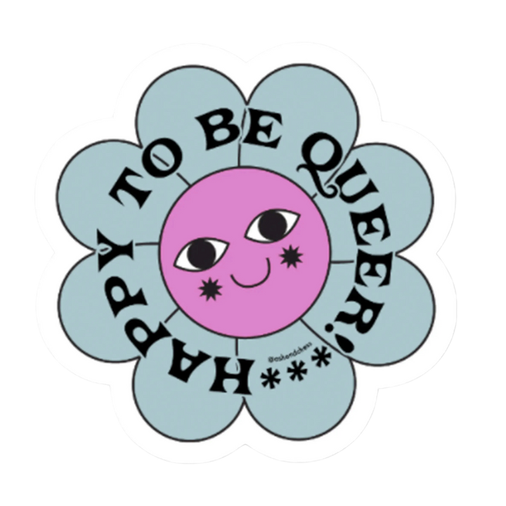 Happy to be Queer Sticker