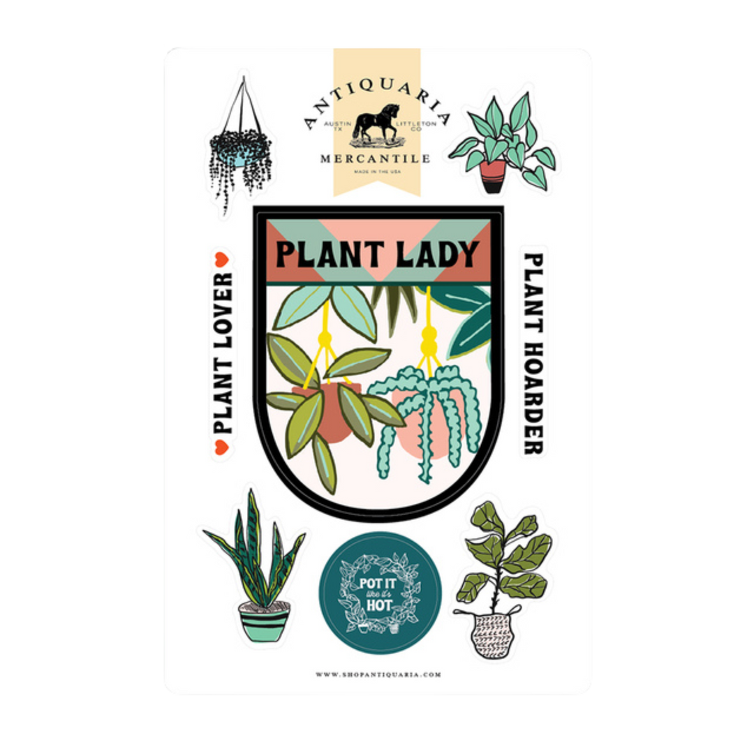 Plant Lady Sticker Sheet
