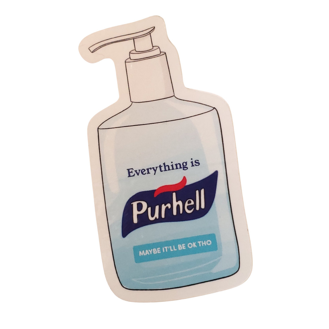 Purhell Sticker